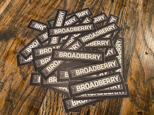 Broadberry Marquee Sticker