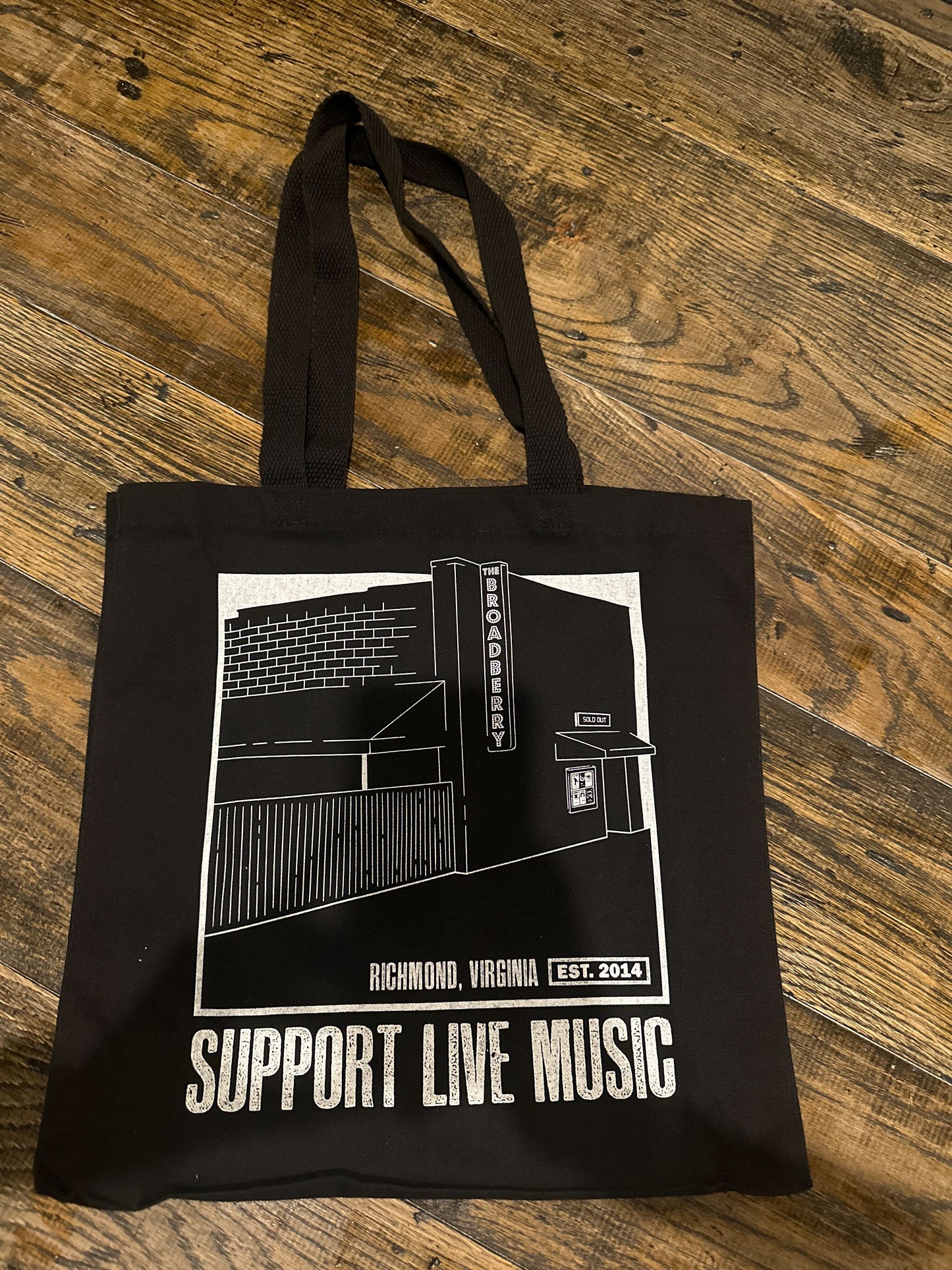 Broadberry x Support Live Music Tote