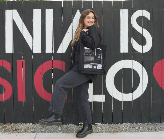 Broadberry x Support Live Music Tote