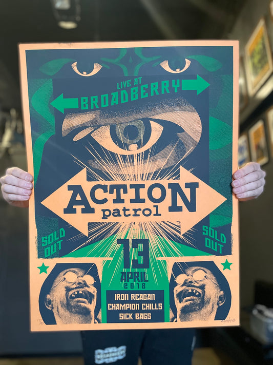 Screen Print: Action Patrol