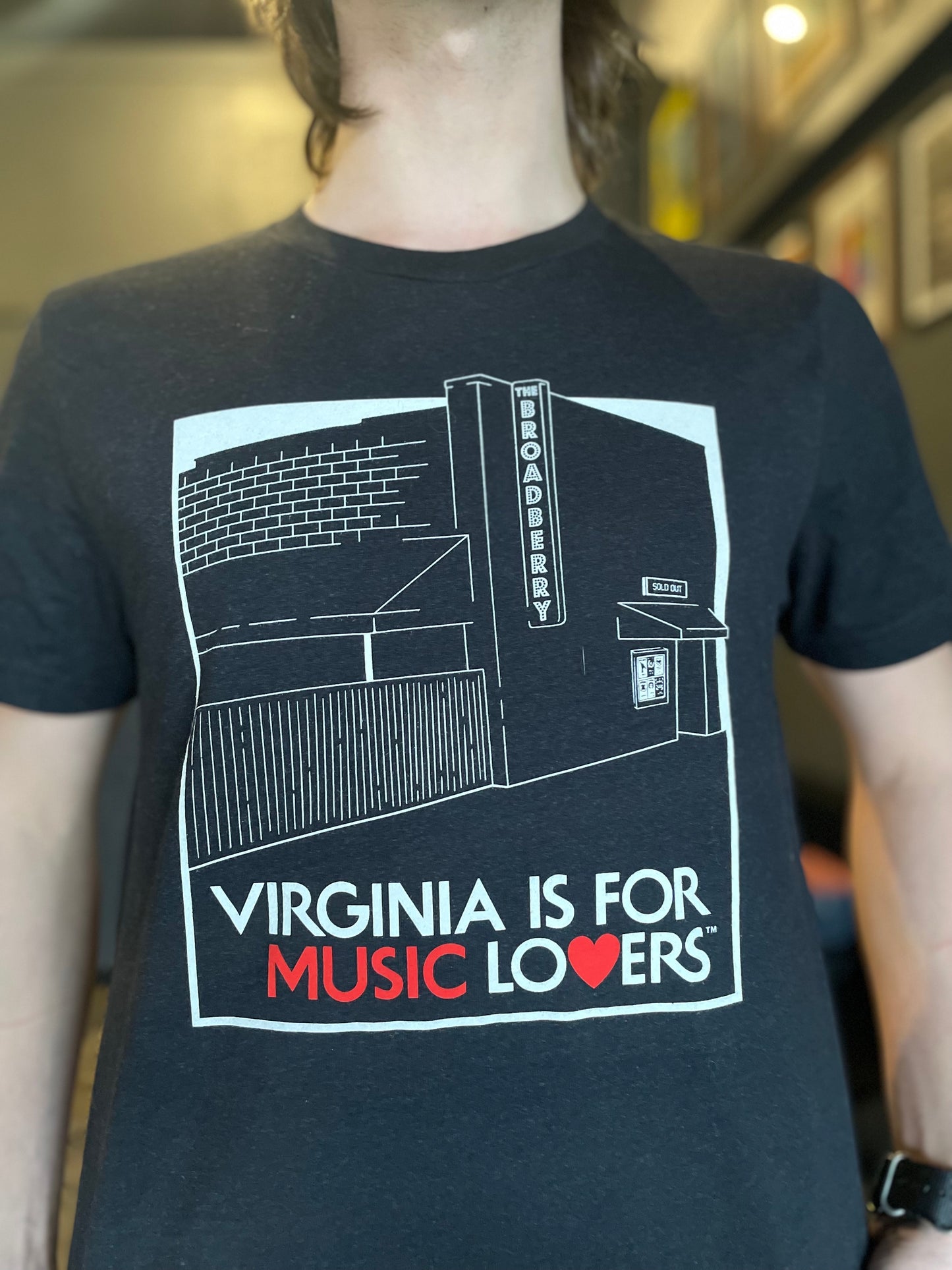 Broadberry & Virginia Is For Music Lovers T-Shirt